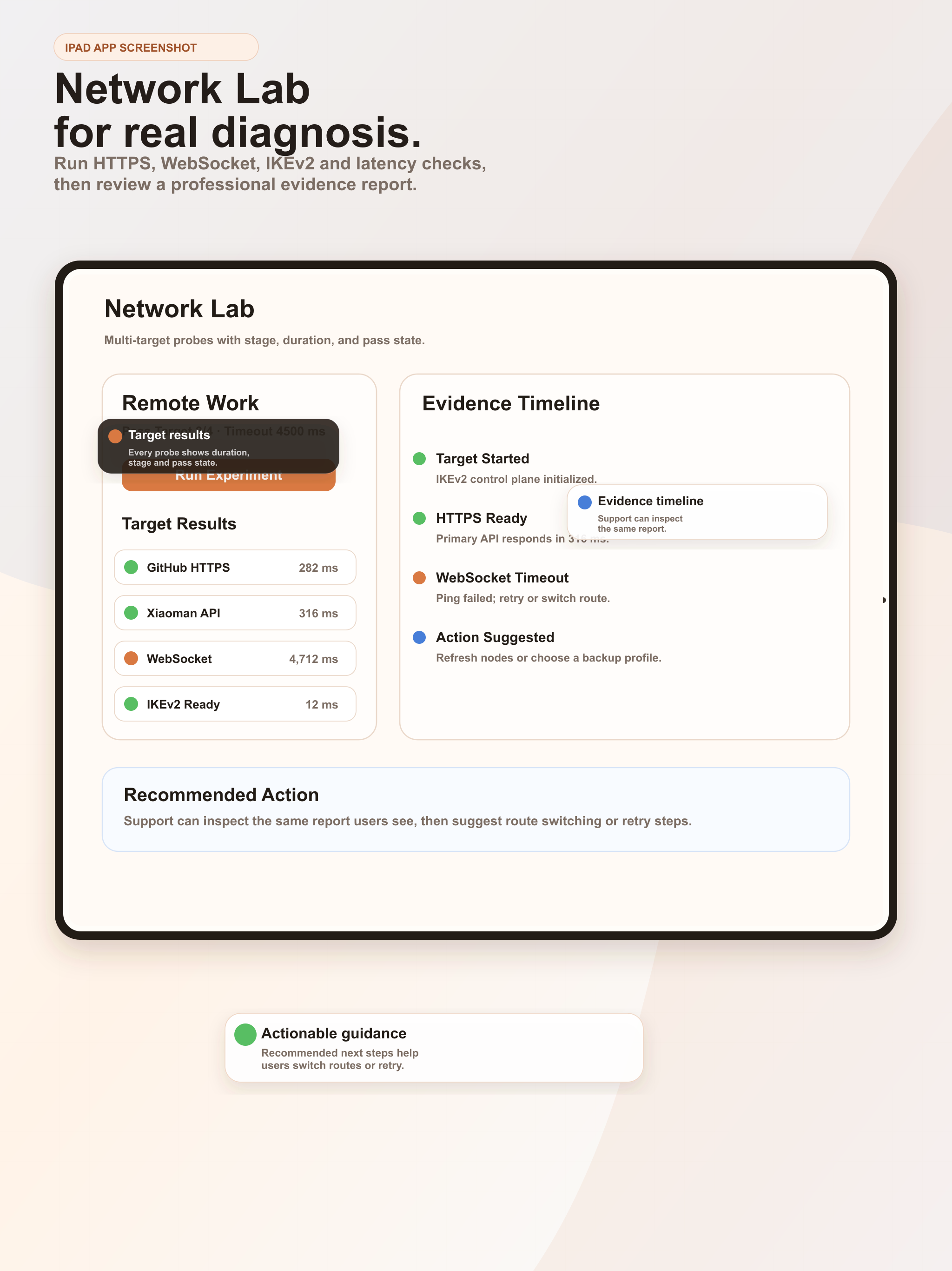 Xiaoman Network Lab iPad screenshot